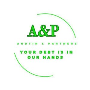 Logo for Andtin & Partners, Afrikaap Radio advertising partner