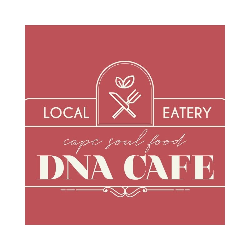 Logo for DNA Cafe, Afrikaap Radio advertising partner