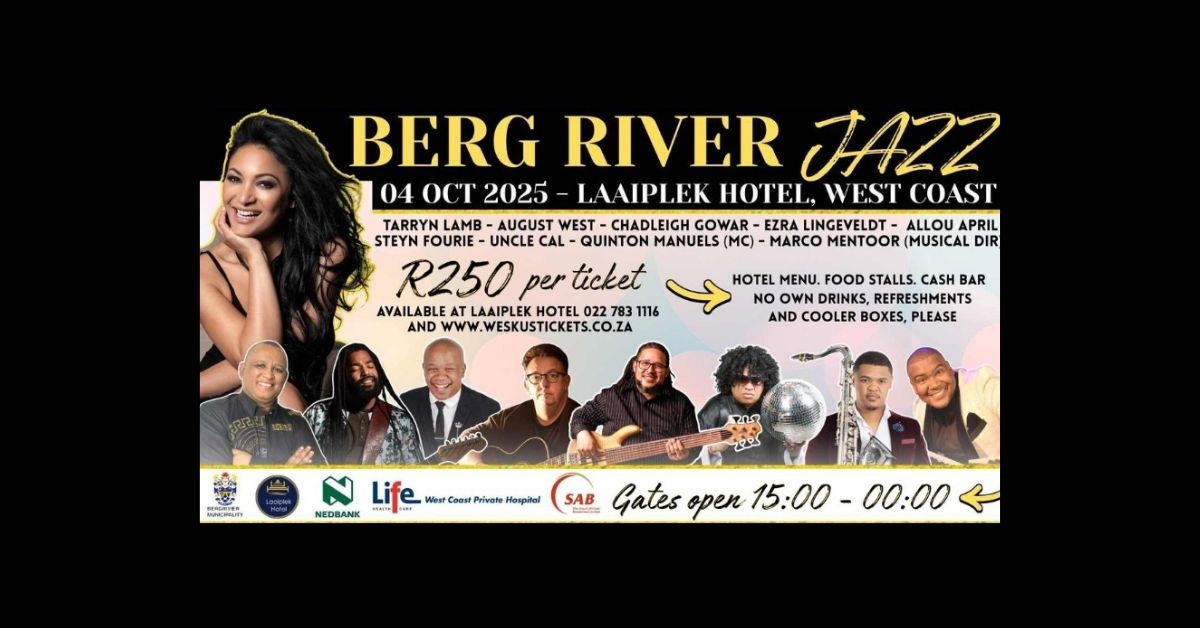 Berg River Jazz 2025 Afrikaap Feature image