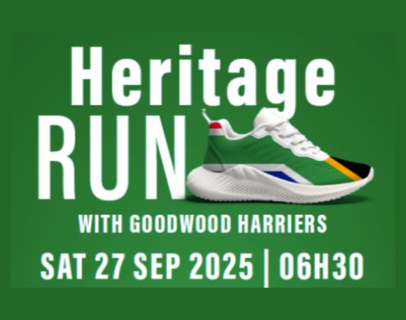 Flyer for Heritage Run with Goodwood Harriers 27 September 2025