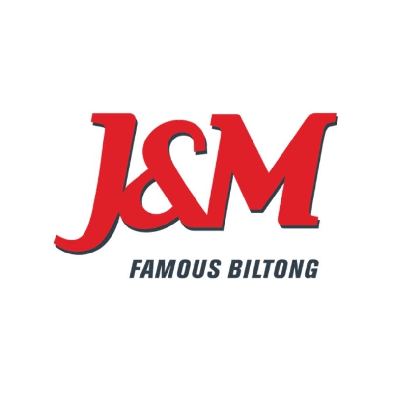 Logo for J&M Famous Biltong, Afrikaap Radio advertising partner