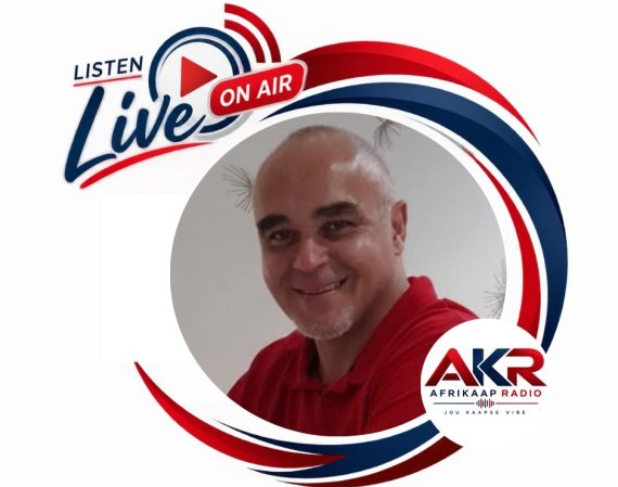 Afrikaap radio presenter Shaun Schrikker