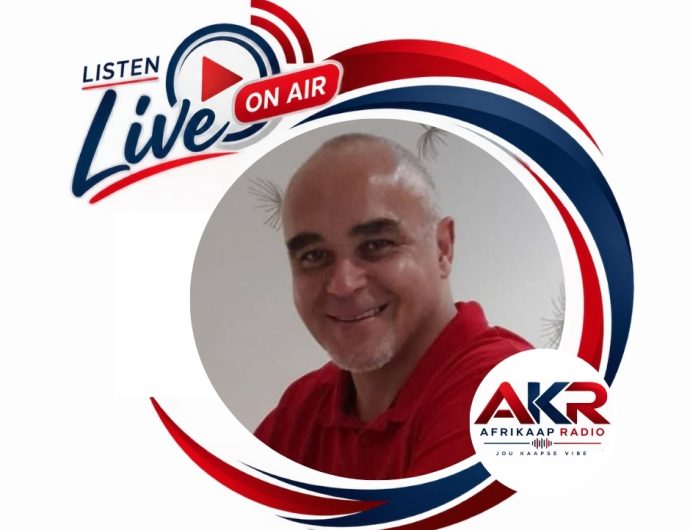 Afrikaap radio presenter Shaun Schrikker