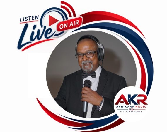 Afrikaap radio presenter Bradley Naidoo