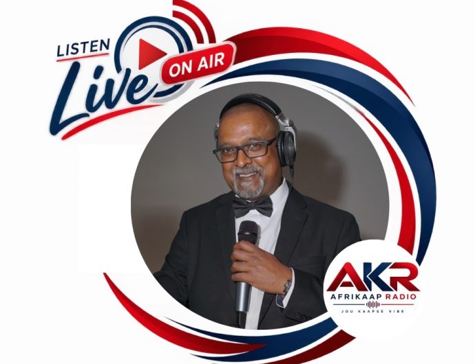 Afrikaap radio presenter Bradley Naidoo