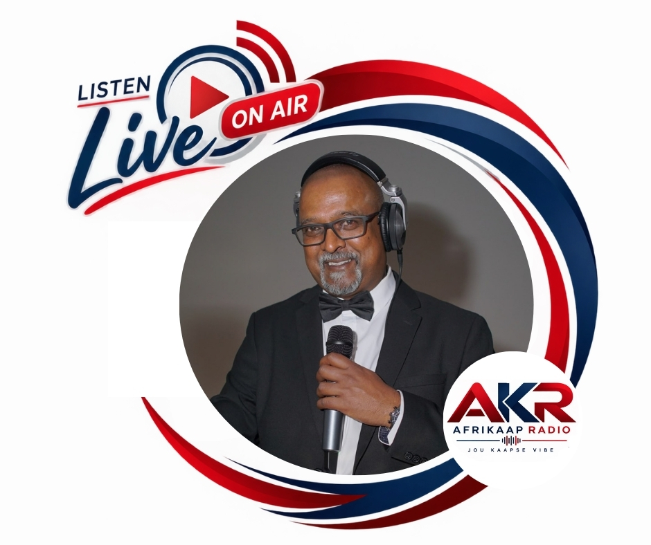 Afrikaap radio presenter Bradley Naidoo